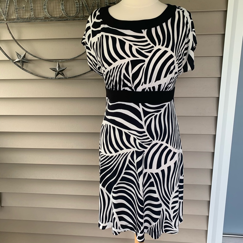 Kenneth Cole Reaction zebra Dress
